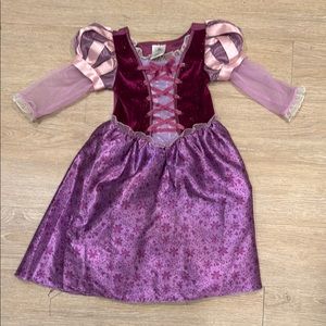 Disney Rapunzel Purple and Pink Seasonal Costume with Shimmery Skirt